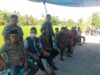 Bhabinkamtibmas Desa Pattinoang Melayat, Ucapkan Turut Berbelasungkawa