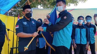 Wakil Bupati Takalar Melantik Pengurus Karang Taruna Kec.Galesong Selatan