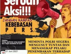 Jurnalis dan LSM,Padangsidimpuan Gelar Aksi Demo Tuntut Tangkap Pelaku Penembakan Wartawan