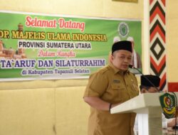 Bupati Tapsel,Cintai Ulama Diharap Membawa Kesejahteraan Rakyat