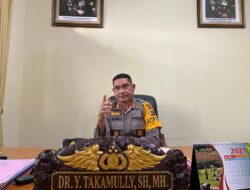 Ungkapan Terima Kasih, Kapolres Tolikara Di Hari Raya Idul Adha 1442 H