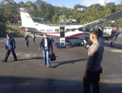 Bandara Kota Karubaga Terus di Perketat Oleh Tim Gugus Tugas Cegah Covid – 19