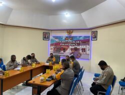 Coffee Morning Membahas Kualitas Kinerja Personil Dan Realisasi Penggunaan Anggaran Dipimpin Kapolres Tolikara