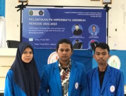 Ketua PB Hipermata Lantik Pengurus Komisariat Hipermata Unismuh Makassar Periode 2021-2022