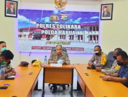 Kapolres Tolikara Lakukan Tatap Muka Pertama dan Lakukan Pengecekan Ruang Kerja Polres Tolikara