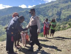 Sambangi Aktifitas Masyarakat, Kasat Samapta Berikan Himbauan Kamtibmas