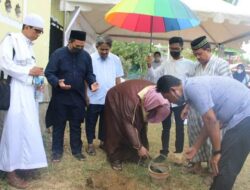 Wabup Takalar dan Imam Besar Kedutaan Arab Saudi Letakkan Batu Pertama Pembangunan Rumah Tahfidz Al-Quran
