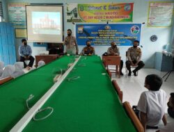 Sat Binmas Polres Takalar Berikan Penyuluhan Tentang Bahaya Narkoba Di Sekolah