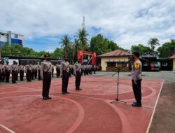 75 Siswa Bintara Polri SPN Batua Makassar, Laksanakan Latihan Kerja di Polres Takalar