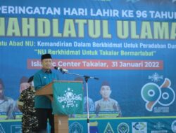 Bupati Takalar Hadiri Peringatan Hari Lahir Nahdatul Ulama