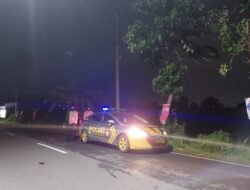 Patroli Blue Light Polsek Galesong Selatan Bubarkan Sekumpulan Pemuda Yang Lagi Nongkrong