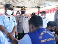 Ini Harapan Kapolres Takalar Saat Pantau Giat Vaksinasi Massal Di Cikoang