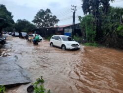 Hujan Dengan Intensitas Tinggi, Sejumlah Titik di Kabupaten Takalar Tergenang Banjir