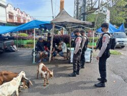 Sat Samapta Polres Takalar Gelar Operasi Yustisi di Pasar Sentral Takalar