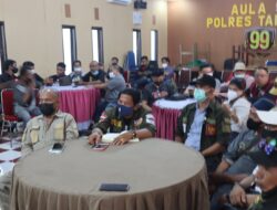 Kapolres Takalar Silaturahmi Dengan Insan Media Se-kabupaten Takalar