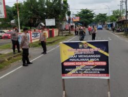 Warga Banyak Abai Protokol Kesehatan, Polsek Galesong Selatan Polres Takalar Intensifkan Operasi Yustisi