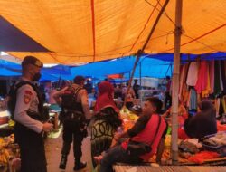 Operasi Yusitisi di Pasar Lengkese Jaring Puluhan Pelanggar Prokes