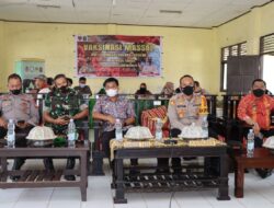 Kapolres Takalar Tinjau Kegiatan Vaksinasi di Kelurahan Pa’bundukang