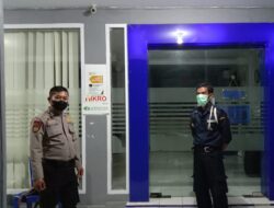 Personil Samapta Polsek Galsel Polres Takalar Pengamanan Bank BRI, Guna Berikan Rasa Aman