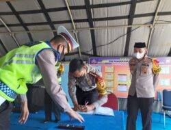 Pasca Lebaran, Dirlantas Polda Sulsel Kunjungi Posko Operasi Ketupat PAM Idul Fitri