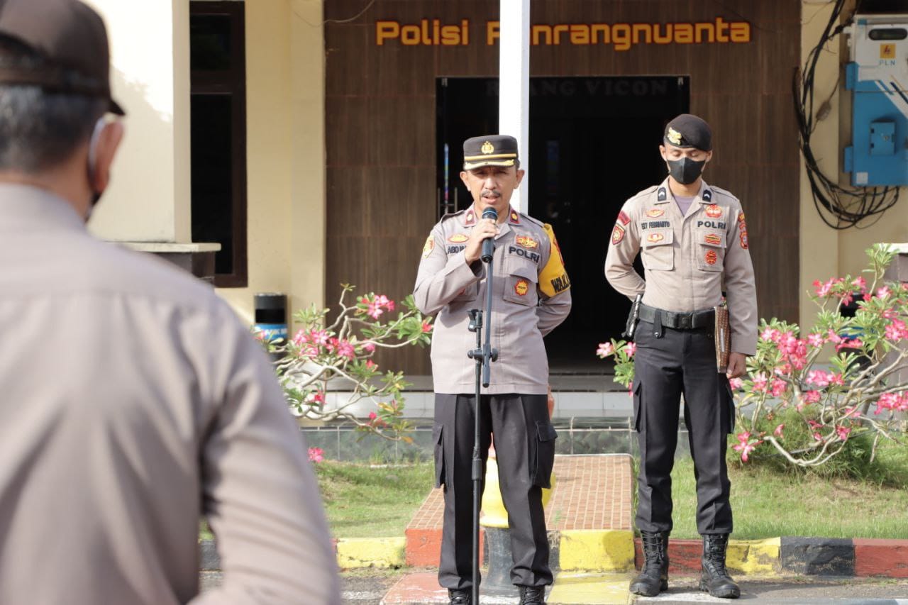 Pimpin Apel Pagi, Wakapolres Tekankan Agar Anggota Taat Aturan Dan ...