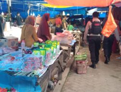 Sat Samapta Polres Takalar Gelar Giat Ops Yustisi di Pasar Sentral