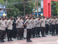 Lewat Apel Pagi, Wakapolres Takalar Pamitan ke Anggota Menjelang Masa Purna Bakti