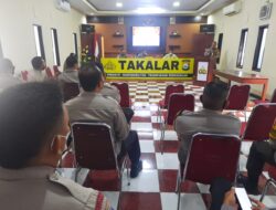 Sambut Hari Bhayangkara Ke-76, Polres Takalar Gelar Lomba Ceramah Bhabinkamtibmas