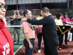 Kapolda Sulsel Tutup Kejuaraan Tennis Beregu dan Perorangan Kapolda Cup Dalam Rangka Hari Bhayangkara Ke-76