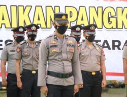 Upacara Korps Raport, 15 Personel Polres Torut Naik Pangkat