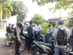 Patroli Preventif Sat Samapta Polres Takalar Sambangi Pelajar di Jam Pulang Sekolah