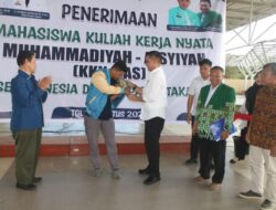 Sekda Takalar Terima Mahasiswa KKN MAs Se Indonesia