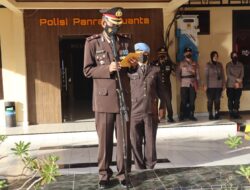 Wakapolres Takalar Pimpin Upacara Pengibaran Bendera HUT RI ke-77