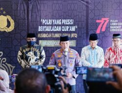 Anugerah MTQ Polri, Kapolri Berharap Terbentuknya SDM Unggul Berakhlak yang Diharapkan Masyarakat