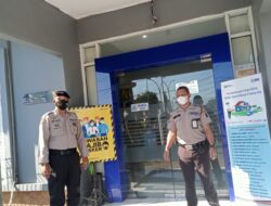 Patroli Polsek Polsel Sambangi Obvit Bank BRI Unit Canrego