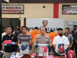 Polres Takalar Gelar Press Release Hasil Operasi SlKAT LIPU 2022