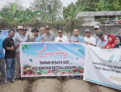 Bupati Takalar Resmikan Taman Wisata Gizi Kecamatan Pattallassang