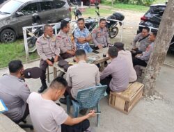 Coffe Morning Kapolsek Mapsu, Bangun Silaturahmi Dengan Anggota