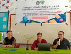 Universitas Handayani Makassar (UHM) Melaksanakan Kegiatan Workshop Di SMPN 42 Satap Pampangan Maros.