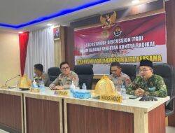 Tim Divisi Humas Polri menggelar Focus Group Discussion (FGD) Kontra Radikal di Polres Pangkep