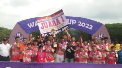 Penutupan Pertandingan Waspada Cup 2022, Japfa FC Keluar Sebagai Pemenang