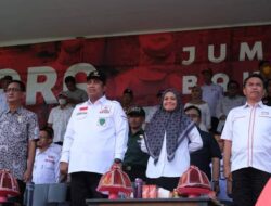 Bupati Maros Lantik Pengurus PMI Kecamatan dan Kukuhkan Suhartina Bohari sebagai Pembina PMI di Kegiatan Jumbara