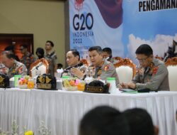 Wakapolri Pimpin Tactical Floor Game, Susun Strategi Pengamanan KTT G20 di Bali