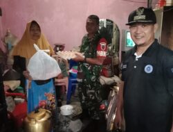 Lurah Bontoa Mandai Maros Ajak Warga Bersedekah ke Janda