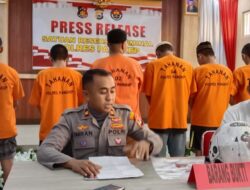 BARESKRIM POLRES PANGKEP RINGKUS 11 REMAJA PELAKU TINDAK PIDANA KEKERASAN