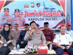 Wakapolda Sulsel Gelar Jumat Curhat Di Pelabuhan Paotere, Warga Keluhkan Nelayan Cantrang