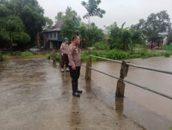 Kapolsek Marbo Imbau warga Tetap Waspada menghadapi Cuaca Ekstrem