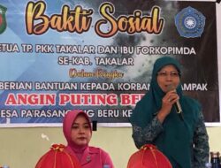 Pj Ketua TP PKK Bersama Ibu Forkopimda Takalar Gelar Bakti Sosial