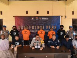 Polres Bulukumba Gelar Press Release Pengungkapan Curanmor