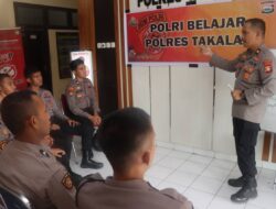 Tingkatkan Kemampuan Personil, Polres Takalar Gelar Program Kegiatan Polri Belajar